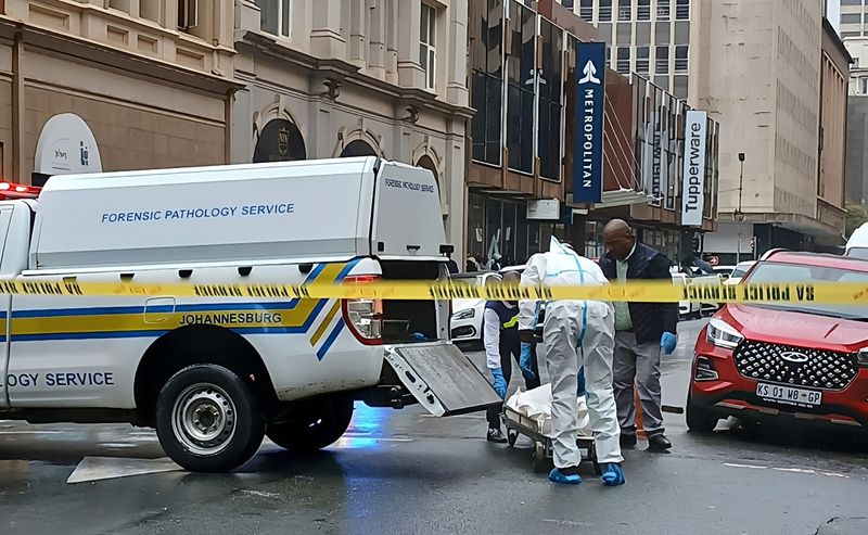Sibanye lawyer shot dead in Joburg CBD