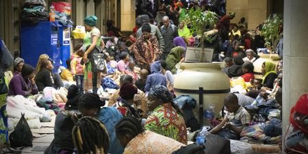 Queues of foreign nationals at UN offices illustrate the desperation to leave South Africa