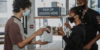 Once your order is ready, you can collect it from the pickup point at the entrance. (Photo: Royal Creatives)<br>