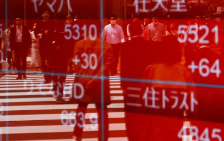 Asian stocks rise on easing tariff worries; dollar perks up