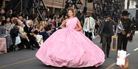 Grace Elizabeth walks the runway during Vogue World: Hollywood 2025 at Paramount Studios on October 26, 2025 in Los Angeles, California.  (Photo by Jon Kopaloff/Getty Images for Vogue)