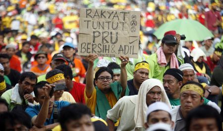 Run up to tense election puts Malaysia, investors on edge