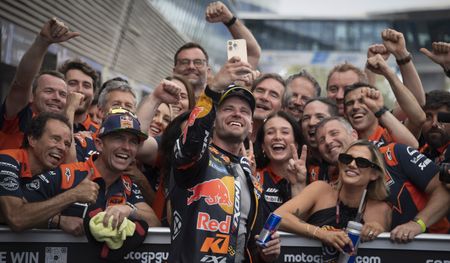 Binder muscling his way into title contention after a sizzling weekend in Spain