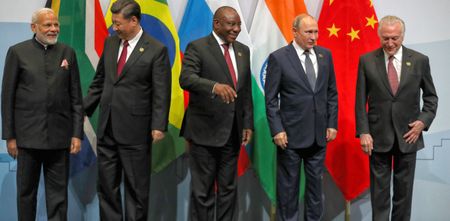 South Africa still has a large trade and investment deficit with the other BRICs
