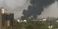Smoke billows above residential buildings in Khartoum on 16 April 2023, as fighting in Sudan raged in battles between rival generals. (Photo: AFP)