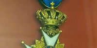 The Order of the Polar Star awarded to Nic Wolpe by the King of Sweden. (Photo: Supplied)