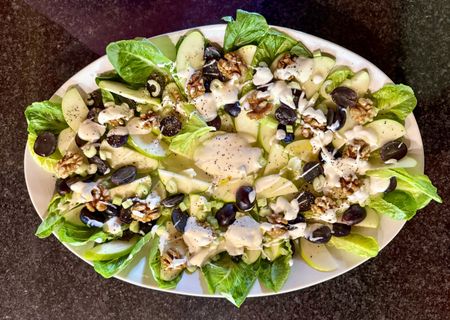 Salad Days: Celery! Apples! Walnuts! Grapes! Yes, it’s a Waldorf Salad