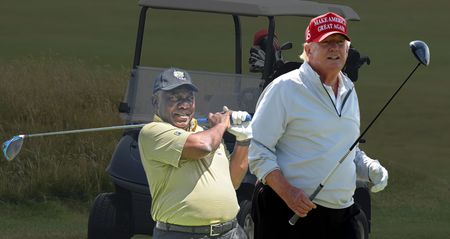 Ninth hole negotiations: Sneak time travel peek into Trump/Ramaphosa's meeting at Bedminster golf course