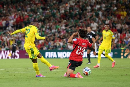 Bafana Bafana qualify for the World Cup knockout round for the first time ever
