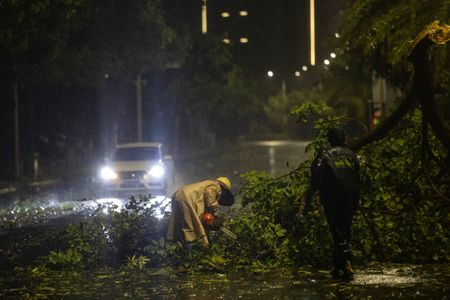 Tornadoes wreak havoc across central China as Typhoon Bavi looms offshore