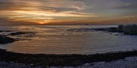 Three Anchor Bay sunset. Photographer: Hazel McQueen