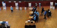 The voting station in Johannesburg City Hall during the local government elections on Monday 1 November 2021. (Photo: Leon Sadiki)