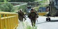 British Gurkhas run from a helicopter after landing in Kosovo in 1999. (Photo: EPA / Antonio Bat)
