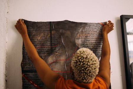 The figurative ‘ghost’ that haunts the art at August House