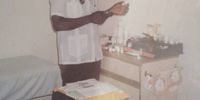 Zweli Mkhize working as a doctor uMgungundlovu district in the KwaZulu-Natal Midlands in the 1980s. (Photo supplied)