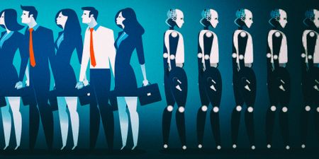 Algorithm method: The machines have not risen