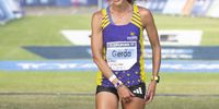 Gerda Steyn wins the 2025 Two Oceans Marathon on 5 April in Cape Town. (Photo: Peter Heeger / Gallo Images)