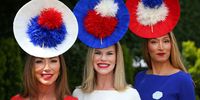 ASCOT, ENGLAND - JUNE 16: Racegoers arrive for day three of Royal Ascot 2022 at Ascot Racecourse on June 16, 2022 in Ascot, England. (Photo by Alex Livesey/Getty Images)