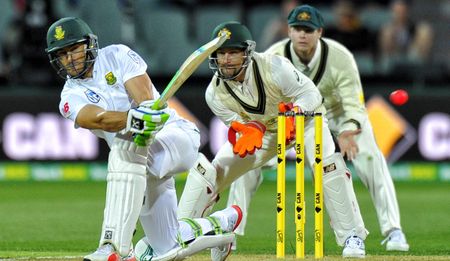Cricket: Captain Faftastic scores a mint century on the  enthralling first day in Adelaide