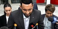 epaselect epa10445058 Tennis player Nick Kyrgios leaves the Australian Capital Territory Magistrates Court in Canberra, Australia, 03 February 2023. Kyrgios pleaded guilty to a common assault charge.  EPA-EFE/MICK TSIKAS  AUSTRALIA AND NEW ZEALAND OUT