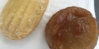 Next to the madeleine, a little and luscious tarte tatin. (Photo: Marie-Lais Emond)