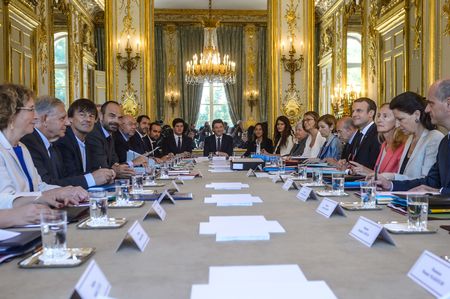 France's Macron acts to recast presidency as government resigns