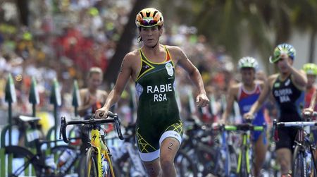 Rio 2016: USA's Jorgensen wins women's triathlon gold medal, SA's Rabi ends 11th