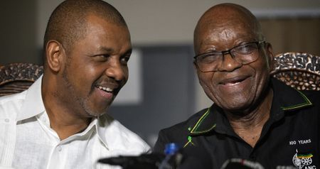 Mysterious Zuma takes it lying down