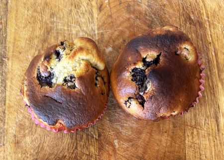 Rediscovering forgotten ingredients: Blueberry-coconut muffins with a twist