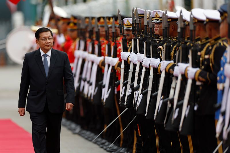 UN-Ermittler berichten, dass das Militär in Myanmar vor den Wahlen ...