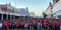 Streets of East London run red as EFF floods CBD in anticipation of Malema sentencing