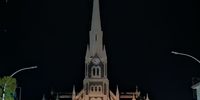 NG Kerk in Graaf Reinet during load shedding. Photographer: Jeremy Cloete