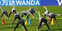 Gv of Banyana players  during the  2019 FIFA Womens World Cup South Africa Evening Training  on the 10 June 2019 at Paris, France Pic Sydney Mahlangu/ BackpagePix