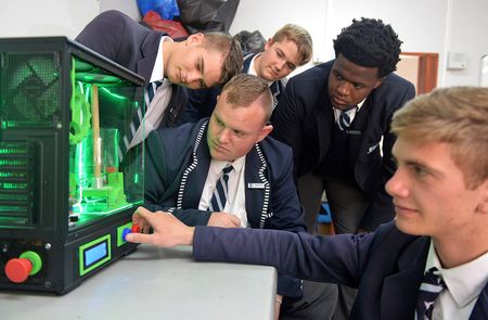 School robotics team wins national prize for turning plastic waste into sports gear