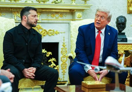 Trump tells Zelenskiy U.S. would help with Ukraine's security in a peace deal