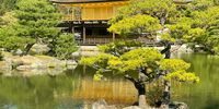 Kinkaku-ji, Zen Buddhist temple. Photographer: Michael Aitken