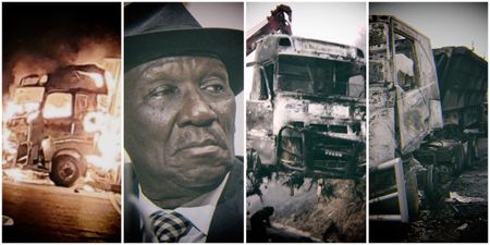 SAPS hunt 12 in truck arson wave as Police Minister rejects links to July 2021 riots