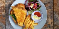 A simple start for the café, set to be ‘the beating heart’. (Photo: Wanda Hennig)<br>