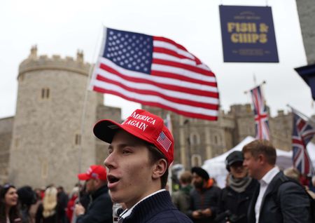 Trump begins historic state visit to UK amid pomp and protests