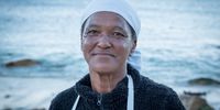 Rosie Soshola, a traditonal fisherwomen from the West Coast, cleans and sells fish to her local community and restaurants. (Photo: @ABALOBI)