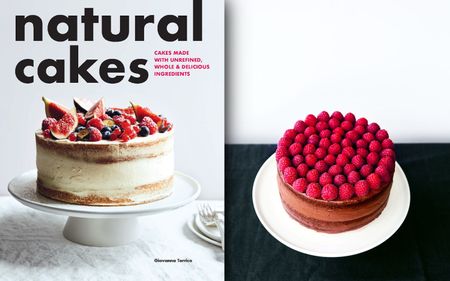 Celebration showstopper — try this chocolate and raspberry layer cake from ‘Natural Cakes’ by Giovanna Torrico