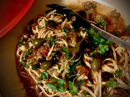 What’s cooking today: Spaghetti alla Puttanesca