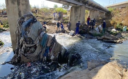Total lack of accountability as South Africa's rivers choke on waste