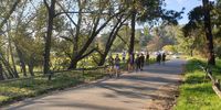 Arriving to do the Delta parkrun. Photographer: Brahn du Plessis