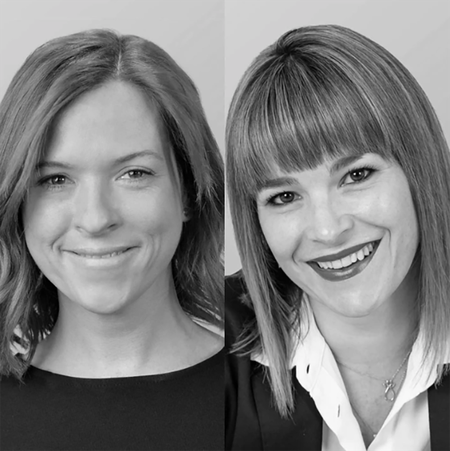 Gillian Niven and Rebecca Thomson 