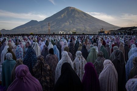 Eid al-Adha prayers at Butuh village, and more from around the world