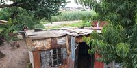 The small 3 room shack the the Honoses have called home for nearly three decades. Photo: Bheki Simelane