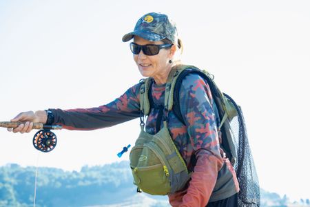 Top fly-fishing female, Lucinda van Niekerk, is making a splash in this man’s world!
