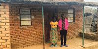 Zambian farmers Wanjole Phiri, 60, and his wife Bupe Phiri, 59. They built this house in the Lumezi District of Zambia with their own hands in 2010 but abandoned it in April this year out of fear of elephant attack. (Ed Stoddard, on 27 June. (Photo: Ed Stoddard)