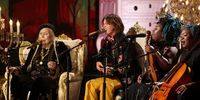 (L-R) Joni Mitchell and Brandi Carlile perform onstage during the 66th GRAMMY Awards at Crypto.com Arena on February 04, 2024 in Los Angeles, California. (Photo by Amy Sussman/Getty Images)
